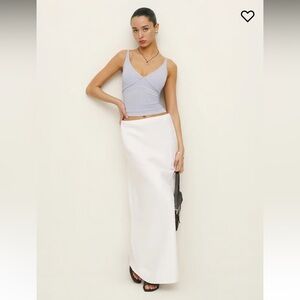 NWT reformation Isabel Knit Top Size XL lavender mist